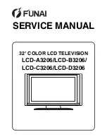 FUNAI LCD-A3206 Service Manual preview