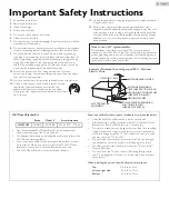 Preview for 4 page of FUNAI LF320FX4 Owner'S Manual