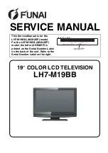 Preview for 1 page of FUNAI LH7-M19BB Service Manual