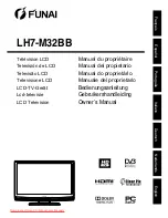 FUNAI LH7-M32BB Owner'S Manual preview