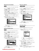 Preview for 20 page of FUNAI LH7-M32BB Owner'S Manual