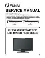 Preview for 1 page of FUNAI LH8-M26BB Service Manual