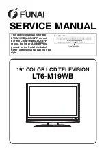 FUNAI LT6-M19WB Service Manual preview