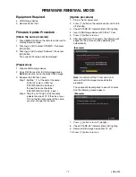 Preview for 20 page of FUNAI LT850-M22 - SERVICE Service Manual