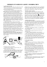 Предварительный просмотр 2 страницы FUNAI PLF-76 Service Manual