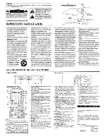 Preview for 2 page of FUNAI RFT909A Owner'S Manual