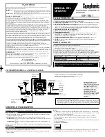 Preview for 5 page of FUNAI Symphonic WF-1901 Owner'S Manual