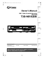 FUNAI T3B-N8182DB Owner'S Manual preview