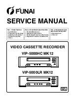 FUNAI VIP-5000HC MK12 Service Manual preview