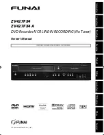 Preview for 1 page of FUNAI ZV427FX4 Owner'S Manual