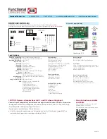 Предварительный просмотр 1 страницы Functional Devices RIB RIBTW2401B-WIUI-N4 Manual