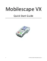 Fundtech Mobilescape VX Quick Start Manual preview