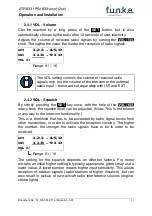 Preview for 13 page of Funke ATR833-OLED Operation And Installation