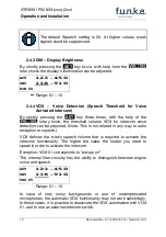 Preview for 14 page of Funke ATR833-OLED Operation And Installation