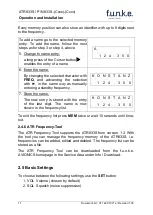 Preview for 15 page of Funke ATR833S Operation And Installation Instruction