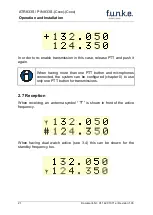 Preview for 21 page of Funke ATR833S Operation And Installation Instruction