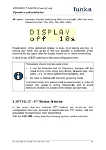 Preview for 26 page of Funke ATR833S Operation And Installation Instruction