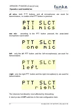 Preview for 27 page of Funke ATR833S Operation And Installation Instruction