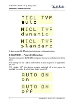 Preview for 31 page of Funke ATR833S Operation And Installation Instruction