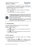 Preview for 15 page of Funke TRT800A-OLED Operation And Installation