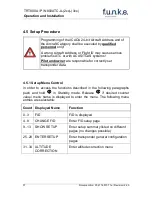 Preview for 38 page of Funke TRT800A-OLED Operation And Installation