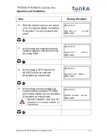 Preview for 41 page of Funke TRT800A-OLED Operation And Installation