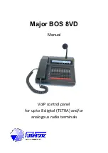 FunkTronic Major BOS 8VD Manual предпросмотр