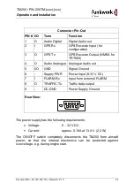 Предварительный просмотр 29 страницы Funkwerk 250TM Series Operation And Installation