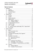 Предварительный просмотр 3 страницы Funkwerk 800ATC-(200)-(200) Operation And Installation