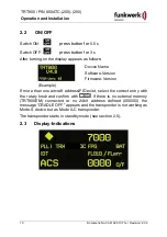 Предварительный просмотр 10 страницы Funkwerk 800ATC-(200)-(200) Operation And Installation