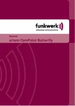 Funkwerk artem ComPoint Butterfly Manual preview