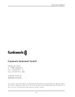 Предварительный просмотр 2 страницы Funkwerk Audio 2000 Operating Manual