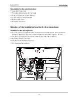 Preview for 11 page of Funkwerk AUDIO 2010 Installation Instructions Manual