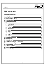 Preview for 2 page of Funkwerk Audioblue Installation Instructions & Operating Manual