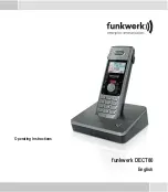 Funkwerk DECT80 Operating Instructions Manual preview