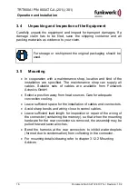 Предварительный просмотр 16 страницы Funkwerk P/N 800ATC-A-(201)-(301) Operation And Installation