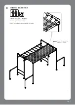 Предварительный просмотр 11 страницы FUNKY MONKEY BARS HORIZONTAL CARGO NET Assembly Instructions Manual