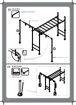 Предварительный просмотр 22 страницы FUNKY MONKEY BARS THE CHIMP Assembly Instructions Manual