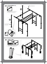 Предварительный просмотр 23 страницы FUNKY MONKEY BARS THE LEMUR Assembly Instructions Manual