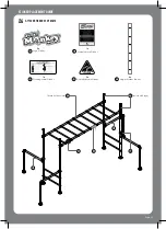 Предварительный просмотр 21 страницы FUNKY MONKEY BARS THE ORIGINAL Assembly Instructions Manual