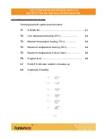 Preview for 10 page of Funkyheat TOUCHSCREEN FAR Instruction & Installation Manual