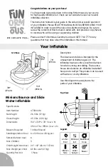 Preview for 2 page of FUNormous 473104UM Instruction Manual & Safety Manual