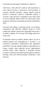 Preview for 27 page of Funsnap Capture 2 Gimbal Quick Start Manual