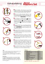 Preview for 1 page of funtec Beach Masters Set Setup Manual