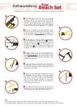 Preview for 1 page of funtec Fun Beach Set Setup Manual