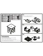 Предварительный просмотр 2 страницы Furinno 11157 Assembly Instruction