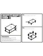 Предварительный просмотр 2 страницы Furinno 11172 Assembly Instruction