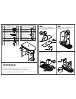 Предварительный просмотр 2 страницы Furinno 11193 Assembly Instruction