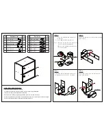 Preview for 2 page of Furinno 11201 Assembly Instruction