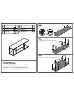 Предварительный просмотр 2 страницы Furinno 12250R1 Assembly Instruction